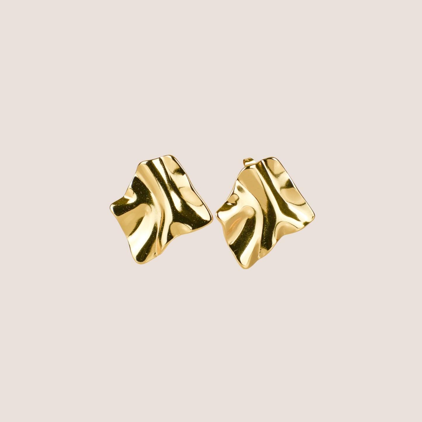 Aretes Plisado Plano
