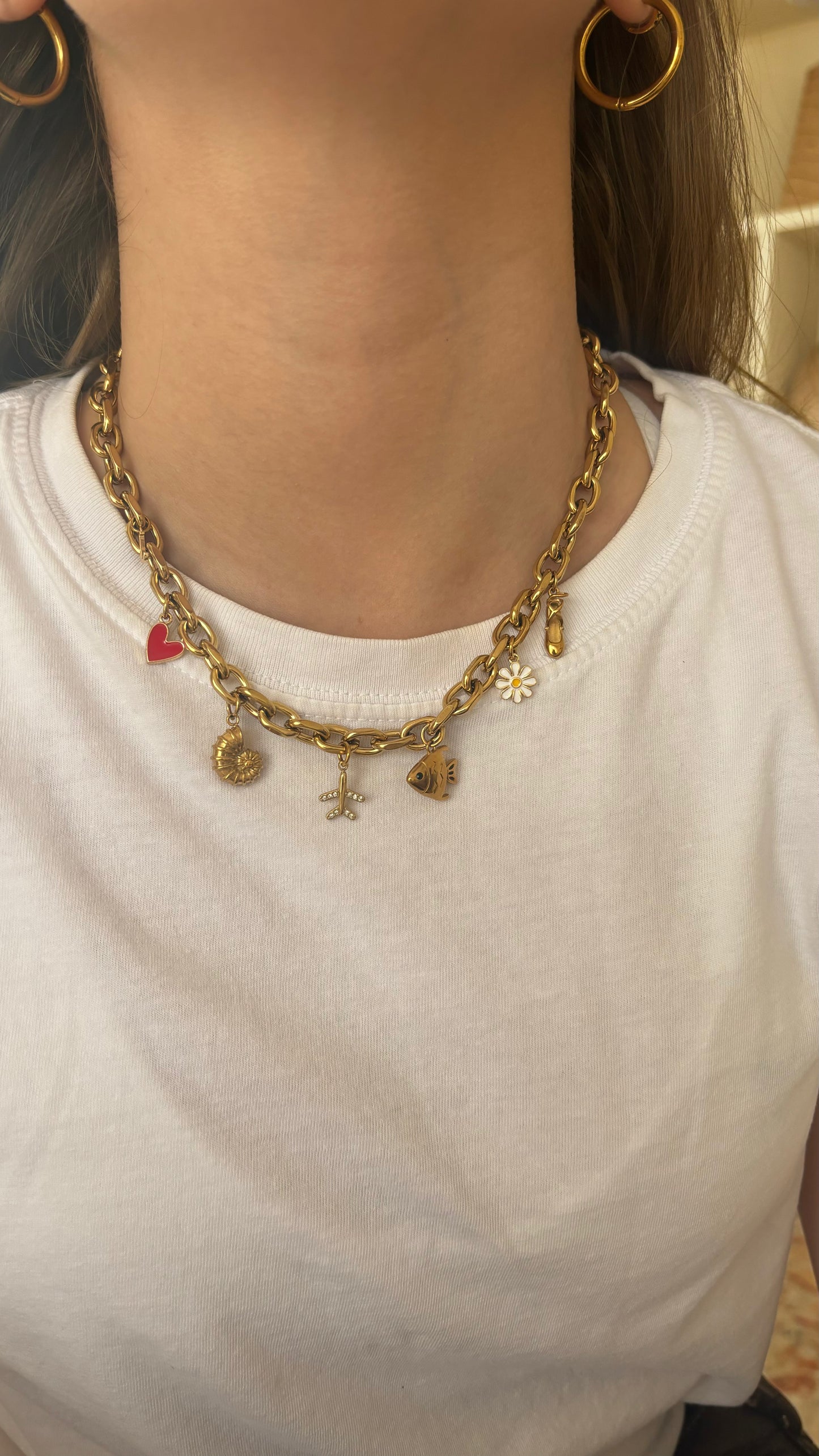 Cadena Eslabones Oval Gruesos