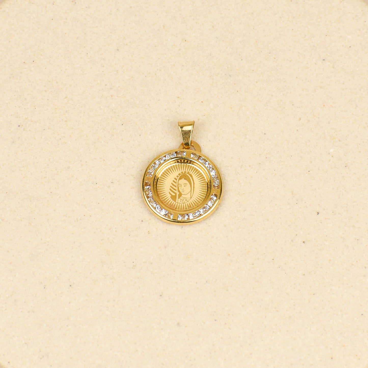 Dije Virgen Circular
