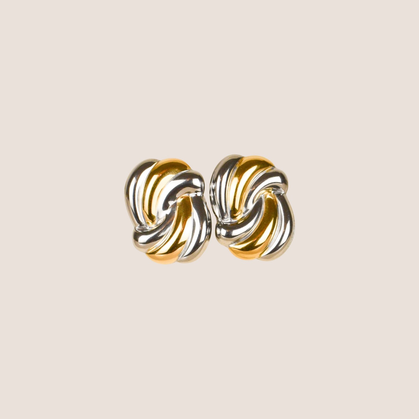 Aretes Vintage Bicolor
