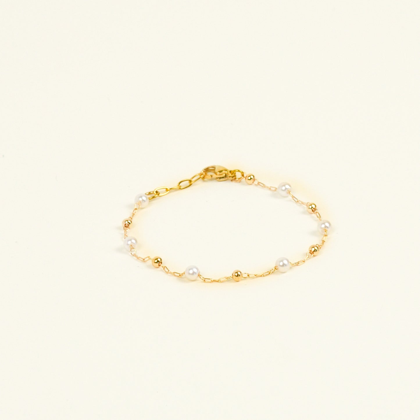 Pulsera Perlas + Esferas