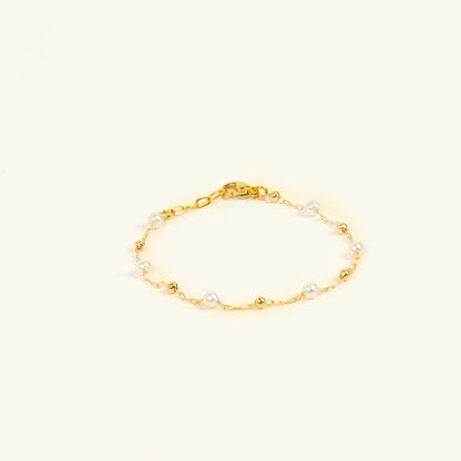 Pulsera Perlas + Esferas