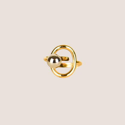 Anillo Esfera Plata