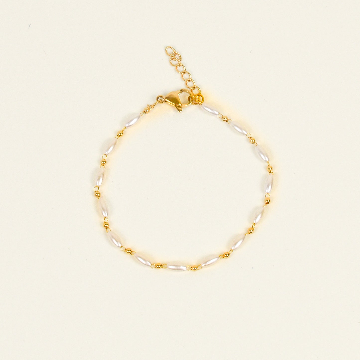 Pulsera Perla Alargada