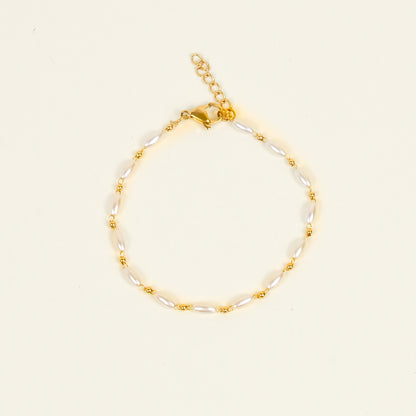 Pulsera Perla Alargada