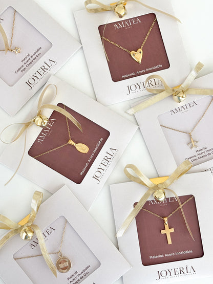 Collar Corazón Silueta