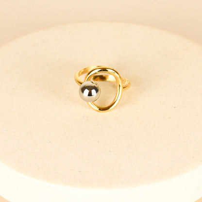 Anillo Esfera Plata