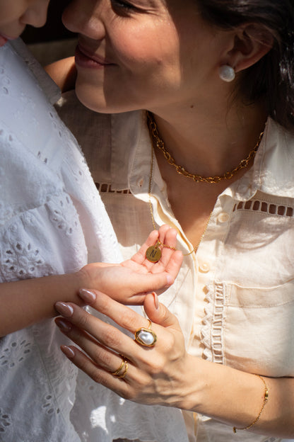 Anillo Óvalo Perla