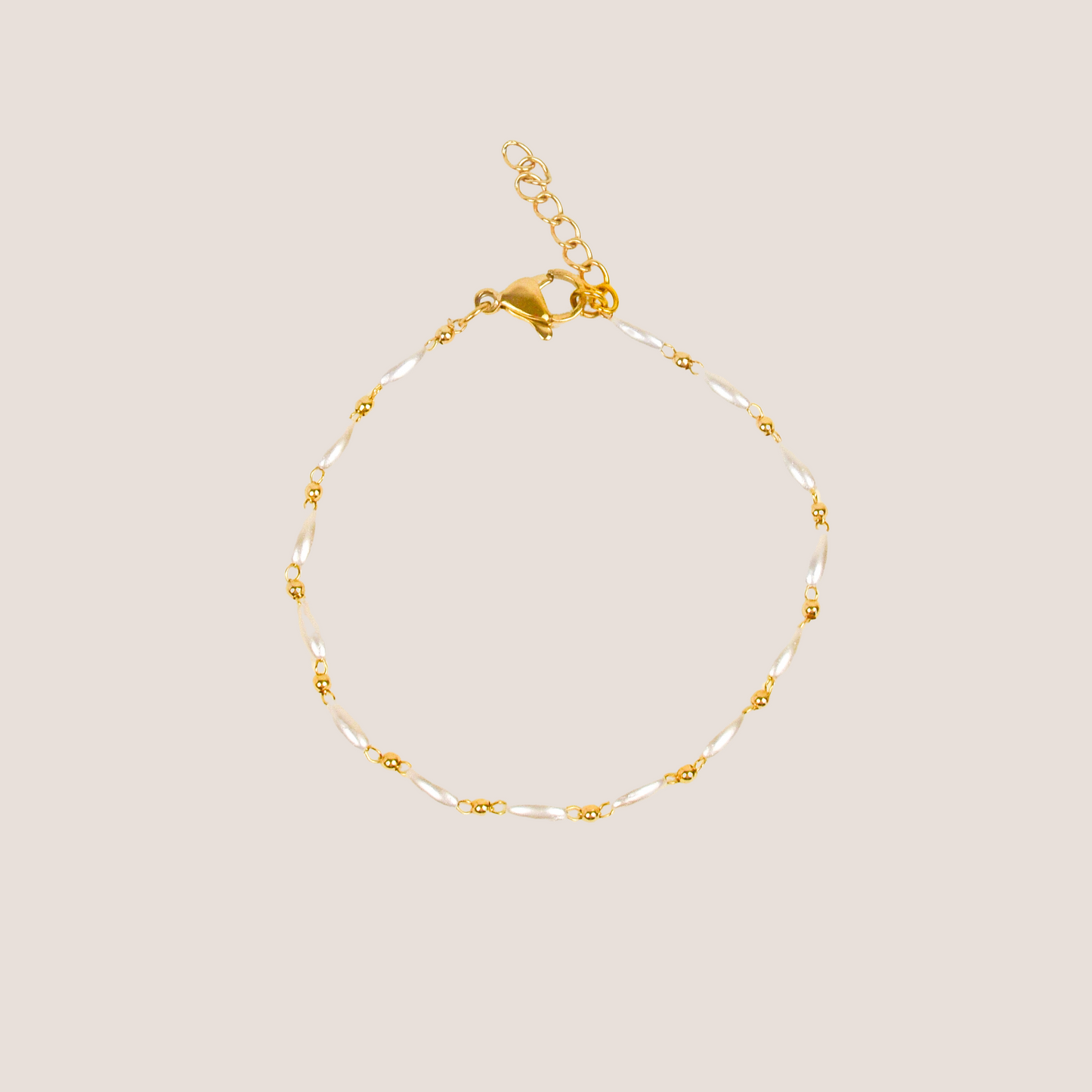 Pulsera Perla Alargada