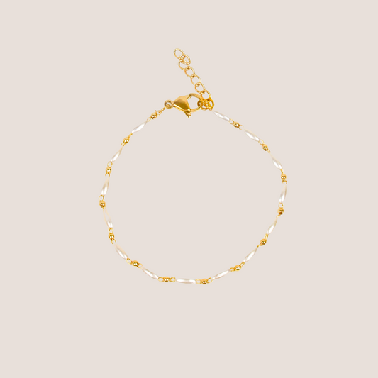 Pulsera Perla Alargada